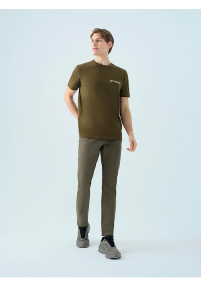 Loft Regular Fit Haki Erkek T-shirt Lf2038722 Haki