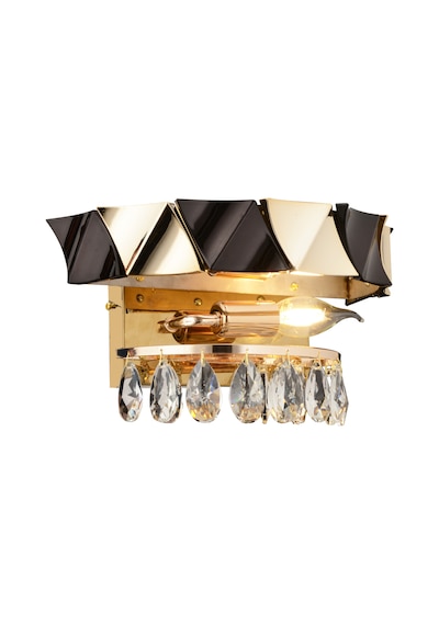Betty Gold Kaplamalı 8 Watt Ledli Yatak Başı , Salon Led Aplik