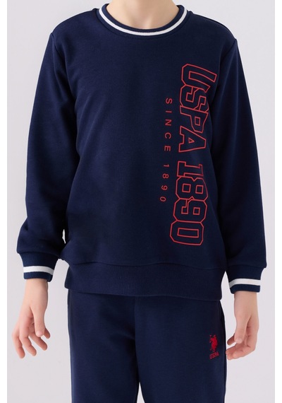 U.S. Polo Assn. Erkek Çocuk Lacivert Eşofman Takımı Us1939-c-v2 Lacivert