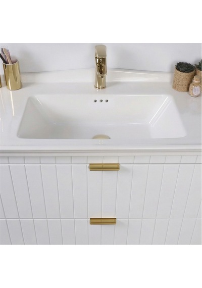 Kobos Noble 80 Cm Banyo Dolabı Seti Bianco Beyaz Kobos Noble 80 Cm Banyo Dolabı Seti Bianco Beyaz
