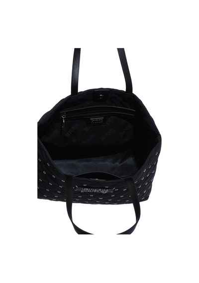 Versace Jeans Couture 74va4bn8-zs584-899 Siyah Kadın Omuz Çantası Siyah