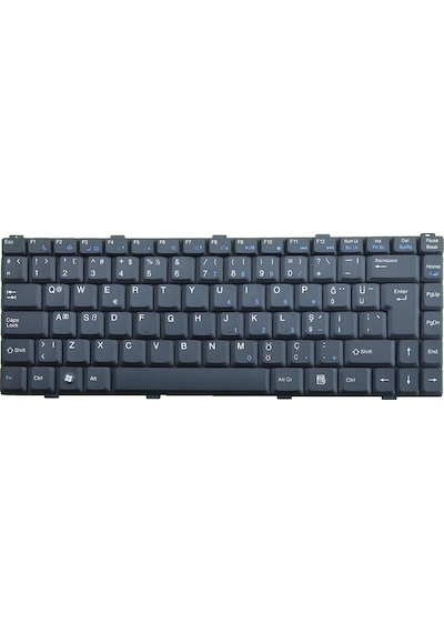 Vestel Uyumlu Eko 154SG Klavye (Siyah)