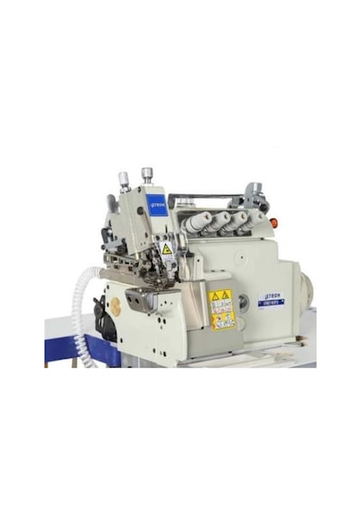 Stron Sf798ext-4d/ep 4 İplik Otomatik Yaka Ve Ribana Takma Overlok Makinesi