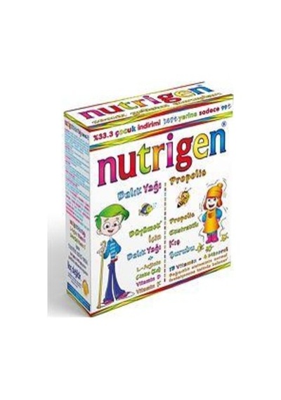 Nutrigen Balık Yağı 200ml + Propolis 200ml Avantaj Paketi