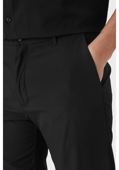 Calvin Klein Regular Fit Normal Bel Düz Paça Pantolon Lv04lf609gub1 Erkek Pantolon Lv04lf609g Ub1 Siyah