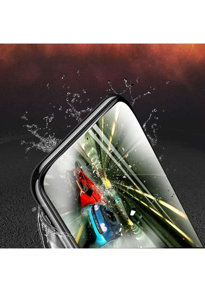 Oppo A16 Davin 5D Cam Ekran Koruyucu Siyah