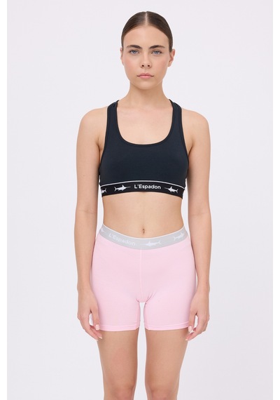 Athleshorts Yüksek Bel Kadın Uzun Boxer Şort-3269 Pembe