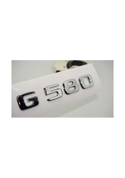 G580 Bagaj Krom Abs Yazı Logo Benz İle Uyumlu