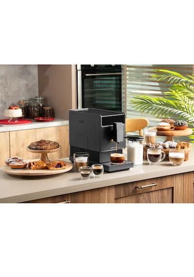 Vestel ESPR 30 GR 19 Bar Basınç Paslanmaz Çelik Konik Öğütücü Dokunmatik Panel Latte Cappuccino Espresso Makinesi