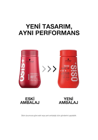 Schwarzkopf Osis Dust It Şekillendirici Mat Saç Pudrası 10 ML
