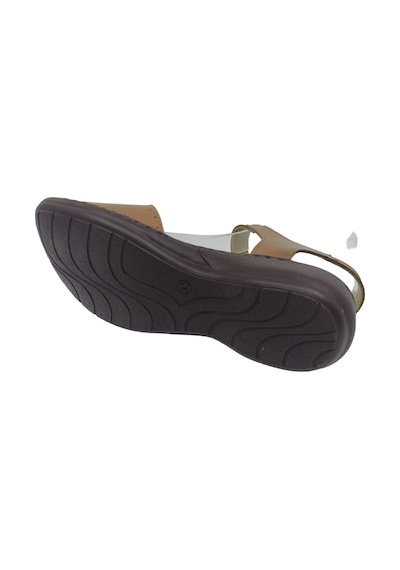 Zerhan 321 Kadın Hakiki Deri Cırtlı Yumuşak Taban Comfort Sandalet Taba Zerhan 321 Kadın Hakiki Deri Cırtlı Yumuşak Taban Comfort Sandalet Taba