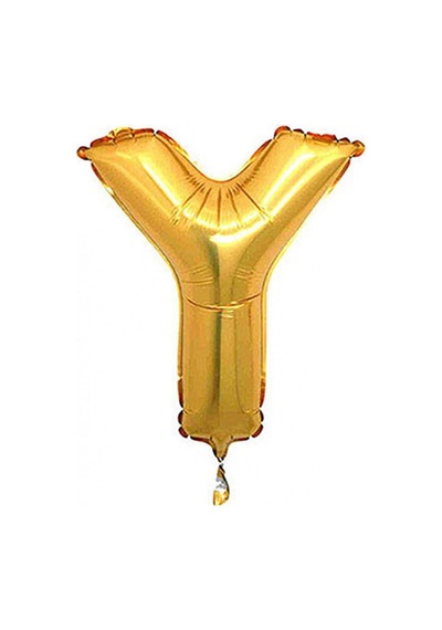 Ikm Harf Balon Altın-Y 1 Adet