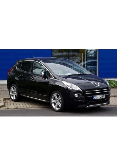 3008 Peugeot Uyumlu Bagaj Paspası Havuzlu Kaucuk 2010-2016 Sıyah