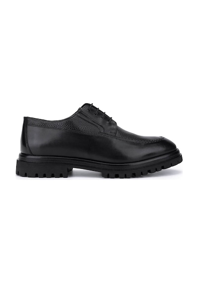 Tamer Tanca Erkek Hakiki Deri Siyah Casual Ayakkabı 1157 1989-2 Erk Ayk Sk25-26 Sıyah Dr/fltr Siyah