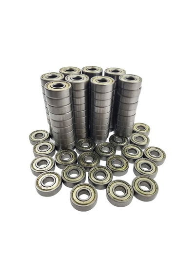 100 Ad 608Zz Rulman, 8X22X7 Metal Mühürlü Çok Amaçli Bilye Rulman 554865622