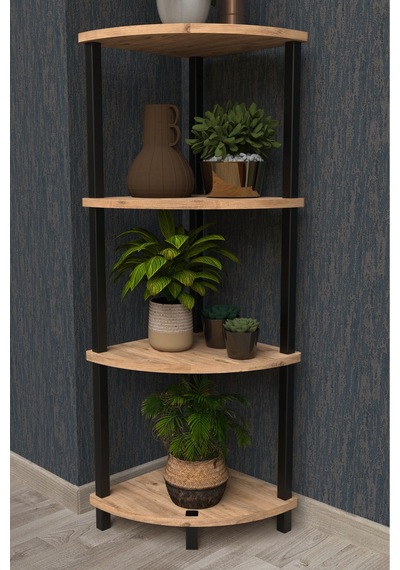 Flora 4 Raflı Moblen Çiçeklik Saksılık Balkon Bahçe Dekor Raf Stand-atlantik Çam Atlantik Çam Flora 4 Raflı Moblen Çiçeklik Saksılık Balkon Bahçe Dekor Raf Stand-atlantik Çam Atlantik Çam