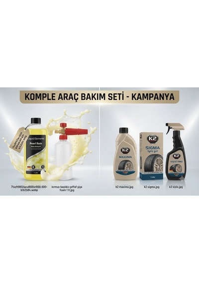 Komple Araç Bakım Seti