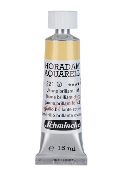 Schmincke : Horadam Aquarell Artist Sulu Boya : 15 Ml Tüp : Seri 2 221 Jaune Brilliant Dark