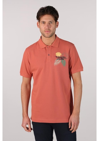 AR-MA Arma Erkek Büyük Beden Polo Yaka Tişört Y22374869001 Pembe-p4 Pembe