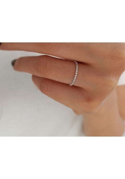 Sirius Pırlanta Hayalet Yarım Tur Yüzük 0823R0183