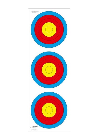 Monk Hedef Kağıdı 3x20 Cm Spot Rc 10'lu Paket