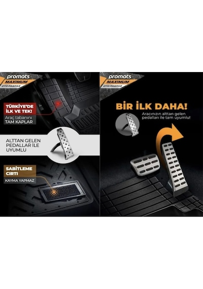 Point Mercedes C180 W204 - C200 W205 Oto4d Havuzlu Paspas