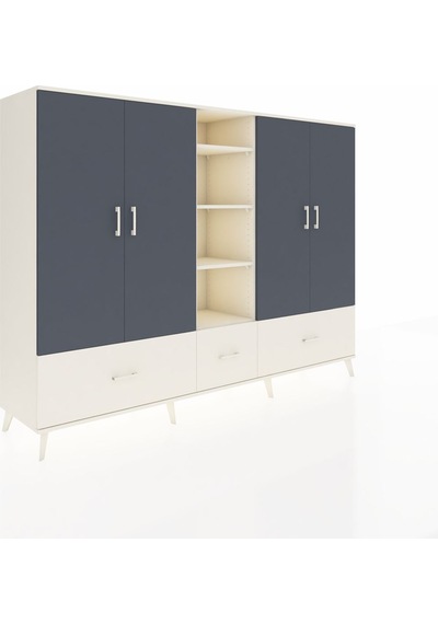 Hyperion Dolap 12 Raflı 3 Çekmeceli 4 Kapaklı 220x44x163 Aytaşı-a Aytaşı-antrasit/aytaşı Hyperion Dolap 12 Raflı 3 Çekmeceli 4 Kapaklı 220x44x163 Aytaşı-a Aytaşı-antrasit/aytaşı