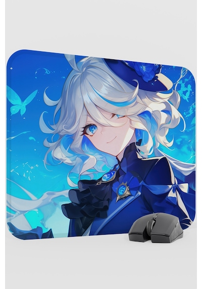 Furina Genshin Impact Anime Gacha V4 - 48x40 Xl Gaming Mouse Pad Fare Altlığı