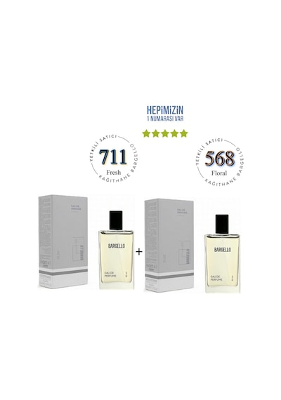 711 + 568 Erkek Parfüm Edp 50 Ml Fresh/floral - Mnms711568 Aromatik