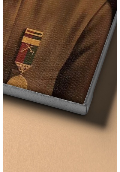 Webstyle Sayılarla Boyama Seti Kasnaklı Başkomutan 40 X 50 Cm
