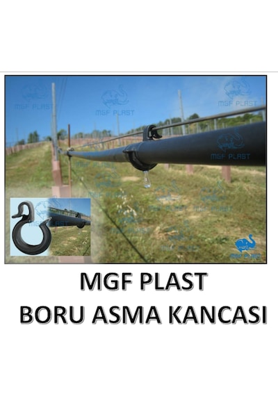 16Mm-20Mm Damlama Borusu Hortumu Asma Çengeli Kancası Seçenekli