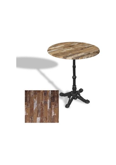 Çipa 1002 Döküm Ayak Yuvarlak Masa Çap 80cm - Werzalit, Wermodin Ve Allzalit Tabla - Maracaibo Çok Renkli Çipa 1002 Döküm Ayak Yuvarlak Masa Çap 80cm - Werzalit, Wermodin Ve Allzalit Tabla - Maracaibo Çok Renkli