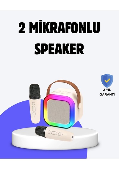 Vexor Taşınabilir Bluetooth Karaoke Hoparlör 2400 Mah Batarya