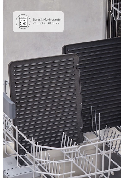 Karaca Crust Grill Toast 1800 W Izgara Ve Tost Makinesi