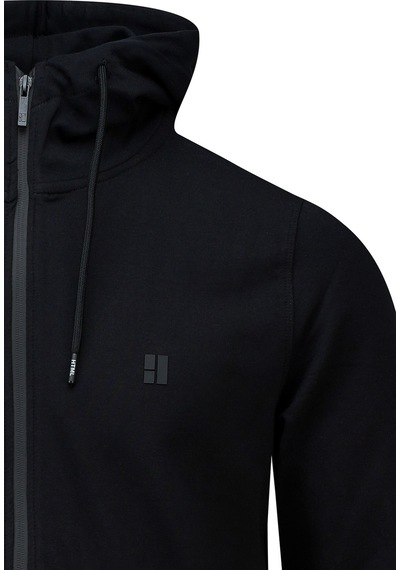 Hatemoğlu Siyah Regular Fit Pamuklu Kapüşonlu Sweatshirt 2977614 Siyah