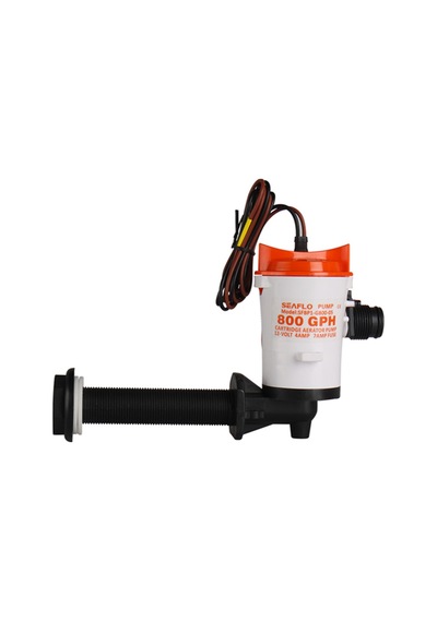 Seaflo Livar Pompası 800 Gph 12v / 90 Açılı