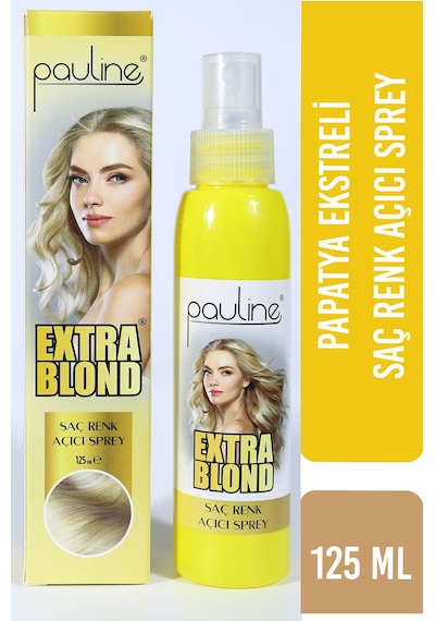 Pauline Extra Blond 125 Ml Papatya Ekstratı Içeren Saç Renk Açıcı