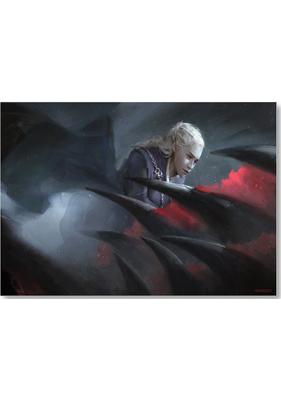 Cakasepetim Game Of Thrones Daenerys Targaryen Ahşap Mdf Tablo