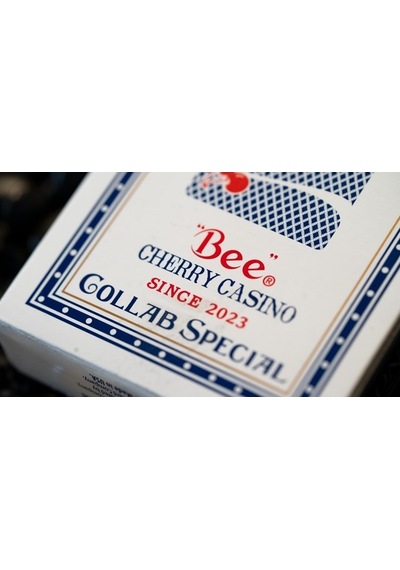 Bicycle Limited Bee X Cherry Casino Mavi Blue Premium Oyun Kağıdı İskambil Kartları Destesi
