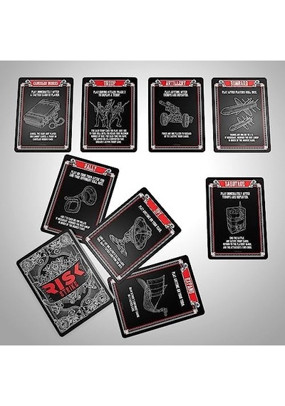 Risk Strike And Game, -playing Strategy Card Game For 2-5 Players, 20 Min. Average, Games, Party Games - İngilizce Versiyon
