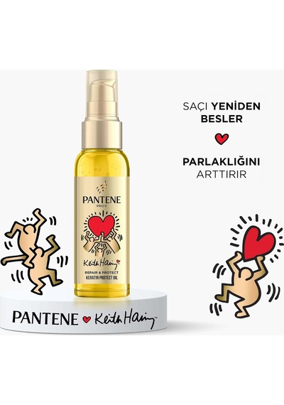 Keith Haring Yoğun Bakım Keratin Yağı 100 Mililitre 72583977
