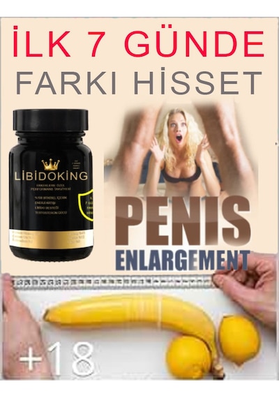 Libidoking: 2 Adet Pe.nisinizi Büyütmeye Sertleşmenize Gecikmenize 30lu 2025 Formülü