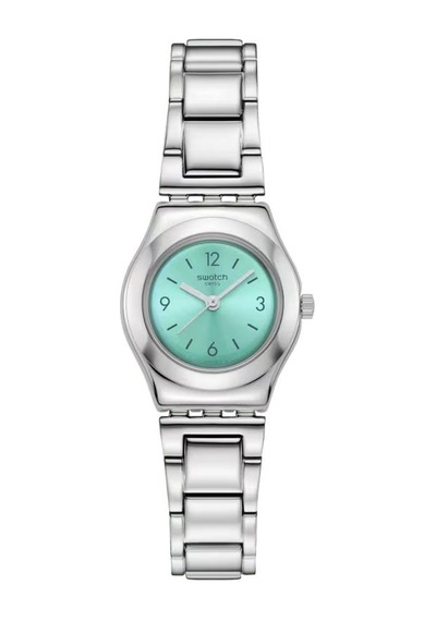 Yss353g Swatch Alla Menta Bayan Kol Saati Metalik