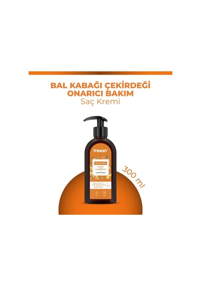 Bal Kabağı Çekirdeği Onarıcı Sülfatsız Bakım Saç Kremi 300 Ml
