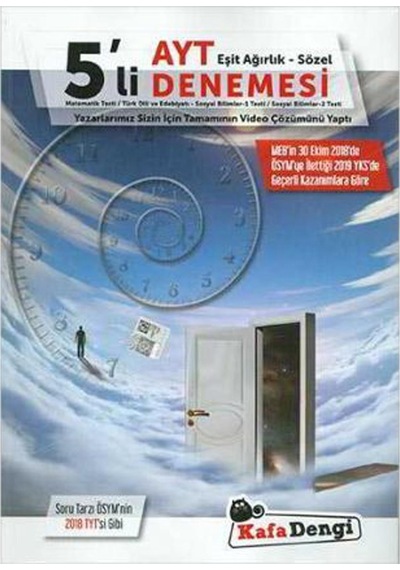 Kafadengi AYT Eşit Ağırlık - Sözel 5 Deneme- Kafa Dengi