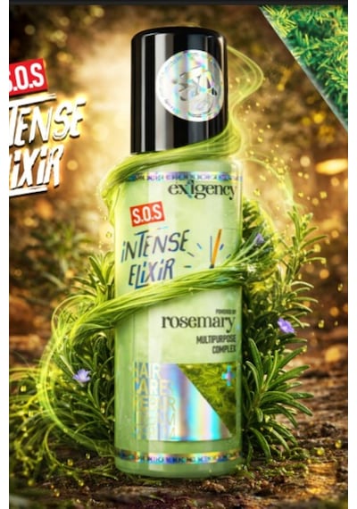 Exigency Durulamasız Biberiye Yağlı Acil Bakım & Onarım Saç Krem Serum 100ml