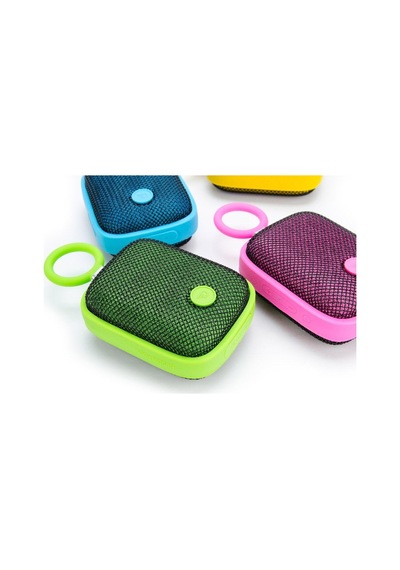 Bubble Pods Green Ultra Hafif, Güçlü 5w Çıkışa Sahip, Son Derece Eğlenceli Ve Renkli Portatif Bluetooth Wireless Kablosuz Hoparlör
