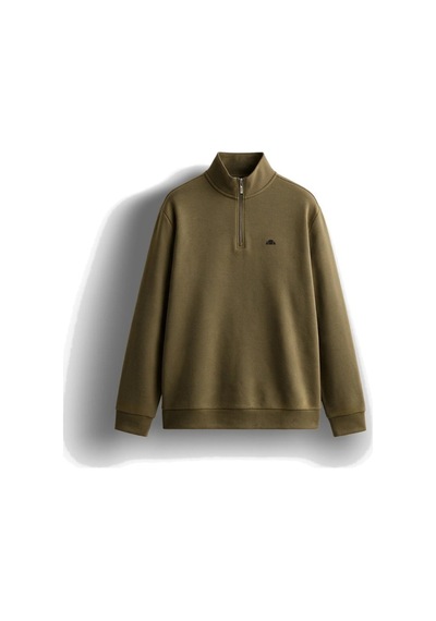 Ellesse 5wm1603-kh Erkek Yarım Fermuarlı Sweat Haki