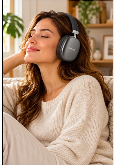 Ven-dens VD-HP014 Bluetooth 5.3 Kulak Üstü Kulaklık