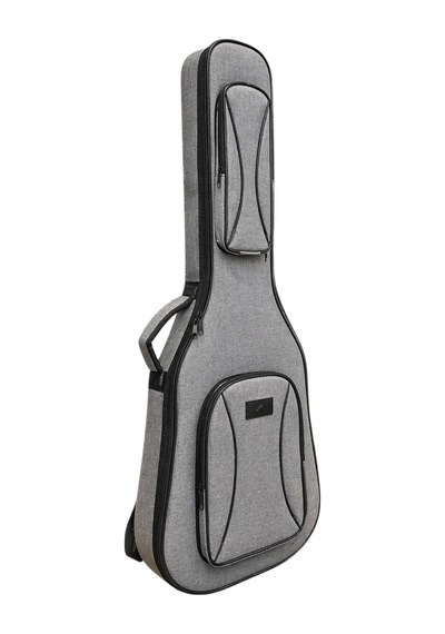 Gri Keten Profesyonel Gigbag Klasik Gitar Kılıf-çanta-su Geçirmez